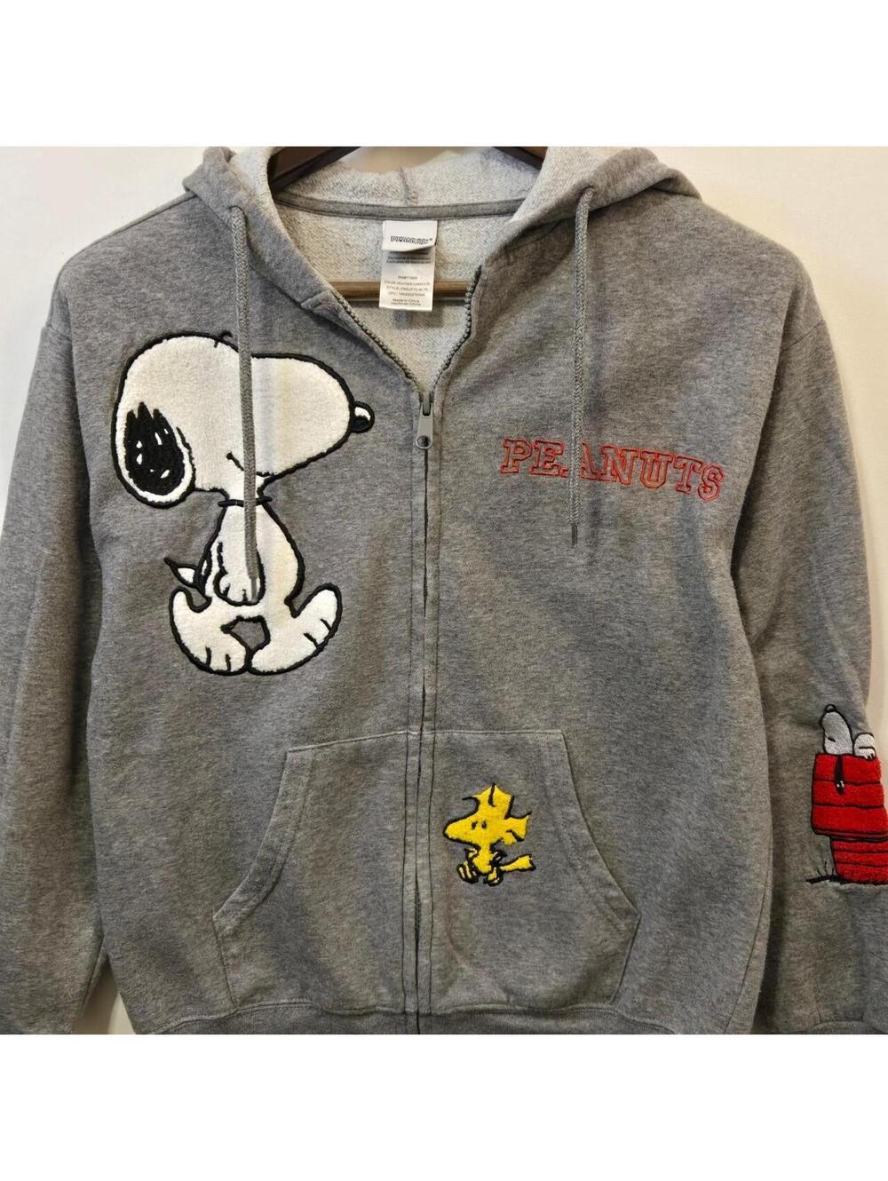 Peanuts Worldwide Snoopy & Woodstock Full-Zip Hoodie